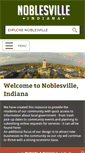 Mobile Screenshot of cityofnoblesville.org